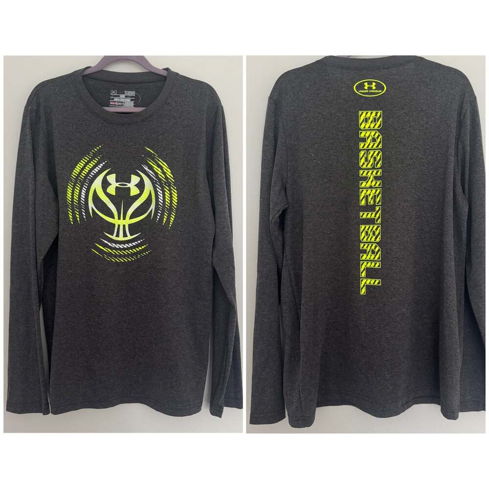 Under Armour Loose Fit, Long Sleeve Heatgear Basketball Tee